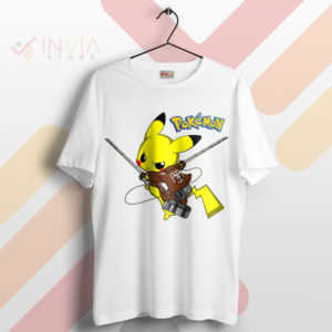 Pikachu Powered Eren Cutie Titan Mode T-Shirt