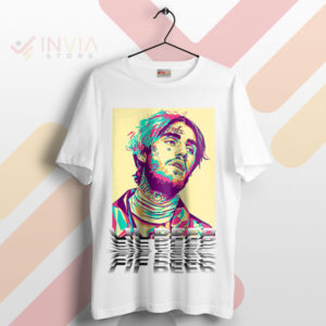 Portraits of Passion Lil Peep Art Merch White T-Shirt