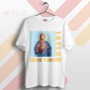 Sacred Sounds Taylor Swift Saint Jesus White T-Shirt