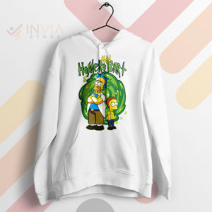 Space-Time Shenanigans Homer and Bart Hoodie