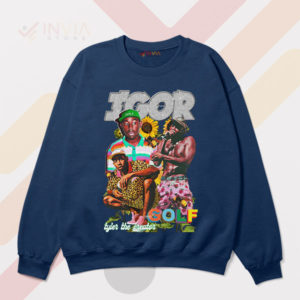 Vintage Igor's Golf Tyler the Creator Navy Sweatshirt